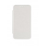 Flip Cover For Micromax A177 Canvas Juice White By - Maxbhi.com