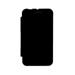 Flip Cover For Lava Iris 408e Black By - Maxbhi.com