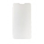 Flip Cover For Micromax Canvas Spark 2 Q334 White By - Maxbhi.com