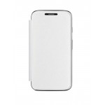 Flip Cover For Moto G4 Plus White By - Maxbhi.com