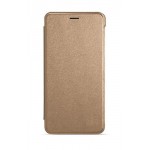 Flip Cover For Samsung Galaxy S6 Cdma Gold By - Maxbhi.com