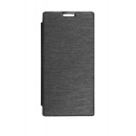 Flip Cover For Videocon Infinium Z55 Krypton Black By - Maxbhi.com