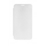 Flip Cover For Videocon Z45 Dazzle White By - Maxbhi.com