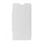 Flip Cover For Intex Aqua Style Pro White By - Maxbhi.com