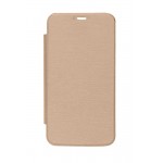 Flip Cover For Lava Flair S1 Champagne By - Maxbhi.com