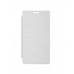 Flip Cover For Intex Cloud M6 8gb White By - Maxbhi.com