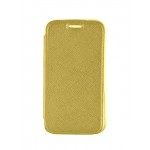 Flip Cover For Samsung Galaxy J1 Nxt Gold By - Maxbhi.com