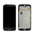 Lcd With Touch Screen For Moto G4 Plus Black By - Maxbhi Com