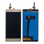 Lcd With Touch Screen For Xiaomi Redmi 3s Prime Gold By - Maxbhi Com