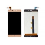 Lcd With Touch Screen For Lyf Water 7 Gold By - Maxbhi Com