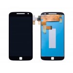 Lcd With Touch Screen For Moto G4 Plus 32gb Black By - Maxbhi Com