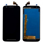 Lcd With Touch Screen For Moto E3 Black By - Maxbhi Com