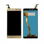 Lcd With Touch Screen For Lenovo K6 Note Gold By - Maxbhi Com