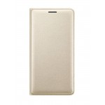 Flip Cover For Lenovo K6 Note 3gb Ram Gold By - Maxbhi.com