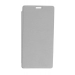 Flip Cover For Xiaomi Redmi 4 Prime Silver By - Maxbhi.com