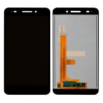 Lcd With Touch Screen For Lyf F1 Black By - Maxbhi Com