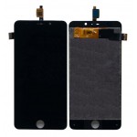 Lcd With Touch Screen For Intex Aqua View Grey By - Maxbhi Com