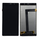 Lcd With Touch Screen For Lyf Water 10 Black By - Maxbhi Com