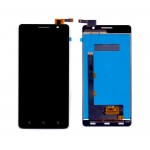 Lcd With Touch Screen For Lyf Wind 4s Black By - Maxbhi Com