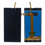 Lcd With Touch Screen For Lyf Wind 7 Blue By - Maxbhi Com