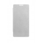 Flip Cover For Intex Aqua Music Silver By - Maxbhi.com