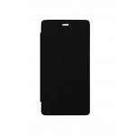 Flip Cover For Intex Aqua Ring Black By - Maxbhi.com