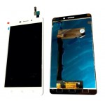 Lcd With Touch Screen For Lenovo A7700 White By - Maxbhi Com