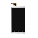 Lcd With Touch Screen For Lava A67 White By - Maxbhi.com