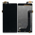 Lcd With Touch Screen For Micromax Bolt Q381 Black By - Maxbhi Com