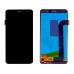 Lcd With Touch Screen For Panasonic P77 Grey By - Maxbhi Com