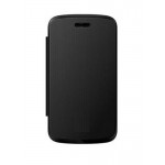Flip Cover For Lyf Flame 5 Black By - Maxbhi.com