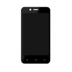 Lcd With Touch Screen For Lyf Flame 4 Black By - Maxbhi.com
