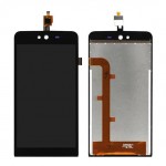 LCD with Touch Screen for Wiko Rainbow Jam Blue