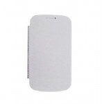 Flip Cover For Celkon A105 Plus Signature Vista White By - Maxbhi.com