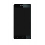 Lcd With Touch Screen For Videocon Cube 3 Black Gold By - Maxbhi.com