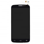 Lcd With Touch Screen For Alcatel One Touch Pop C7 Black By - Maxbhi.com