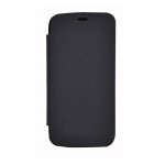 Flip Cover For Karbonn Smart A4 Plus Black By - Maxbhi.com
