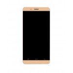 Lcd With Touch Screen For Intex Aqua Pro 4g Champagne By - Maxbhi.com