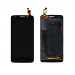 Lcd With Touch Screen For Videocon Q1 V500k Black By - Maxbhi Com