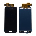 Lcd With Touch Screen For Samsung Galaxy A3 2017 Black By - Maxbhi Com
