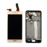 Lcd With Touch Screen For Meizu U10 Gold By - Maxbhi Com