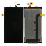 Lcd With Touch Screen For Leagoo Venture 1 Black By - Maxbhi Com