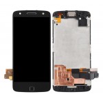 Lcd With Touch Screen For Moto Z Force 32gb Black Gold By - Maxbhi Com