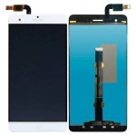 Lcd With Touch Screen For Zte Blade V7 Max Silver By - Maxbhi Com