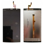 Lcd With Touch Screen For Leagoo Elite 5 White By - Maxbhi Com