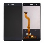 Lcd With Touch Screen For Huawei P9 Black By - Maxbhi Com