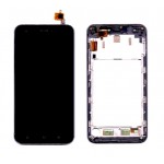Lcd With Touch Screen For Intex Aqua Hd 5 5 Blue By - Maxbhi Com