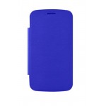 Flip Cover For Celkon Trendz Black Blue By - Maxbhi.com