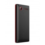 Back Panel Cover For Karbonn K41 Ultra Black Red - Maxbhi.com