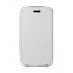 Flip Cover For Hitech S410 Amaze White By - Maxbhi.com